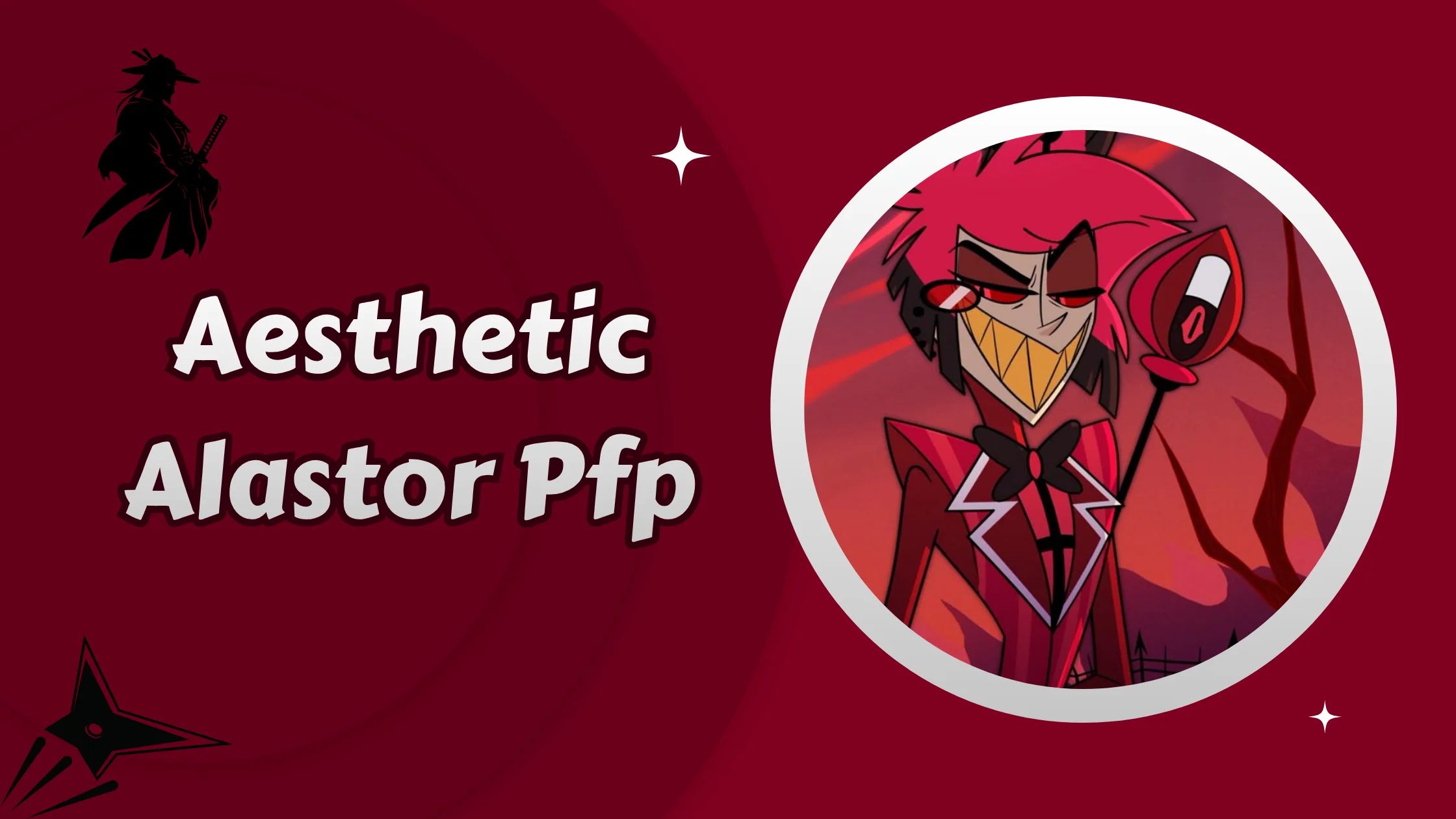 Aesthetic Alastor Pfp