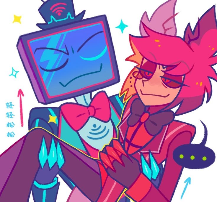 Alastor And Vox Matching Pfp