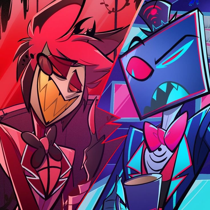 Alastor And Vox Matching Pfp