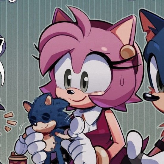 Amy Rose Comic Pfp