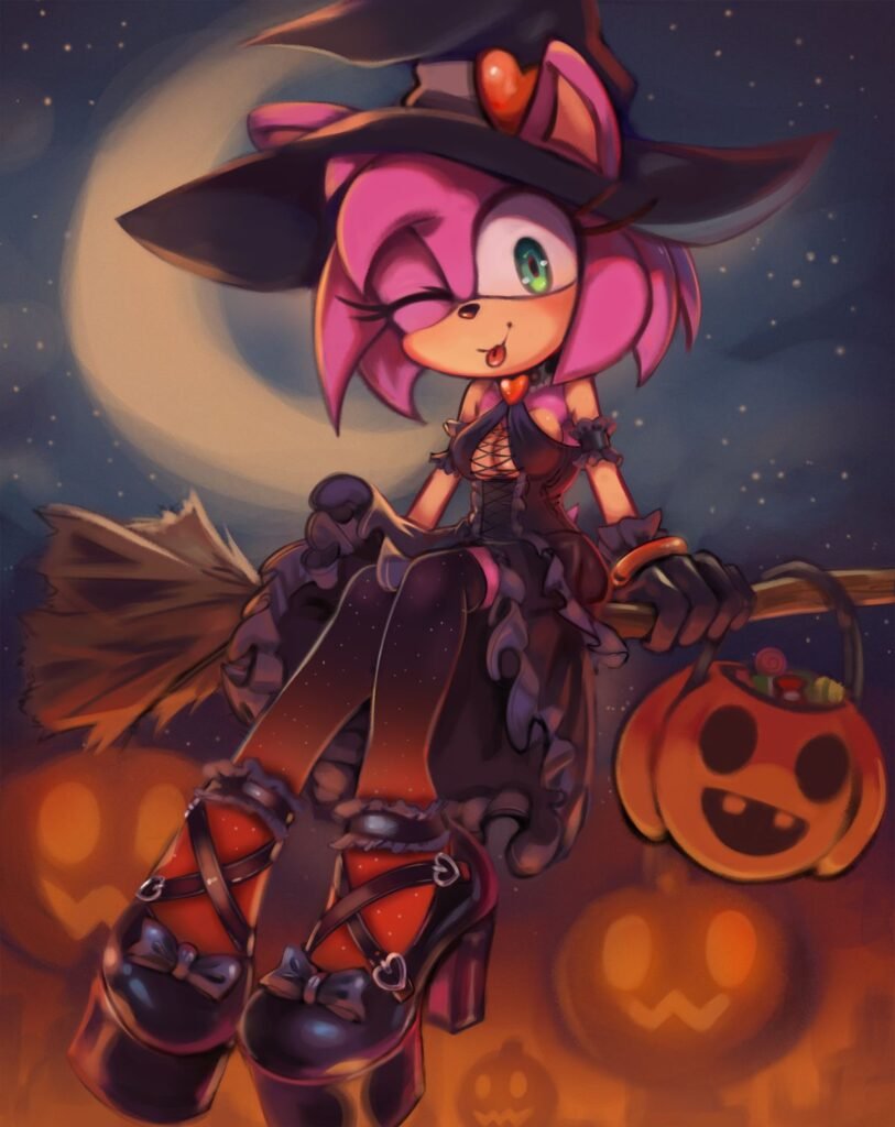 Amy Rose Halloween Pfp