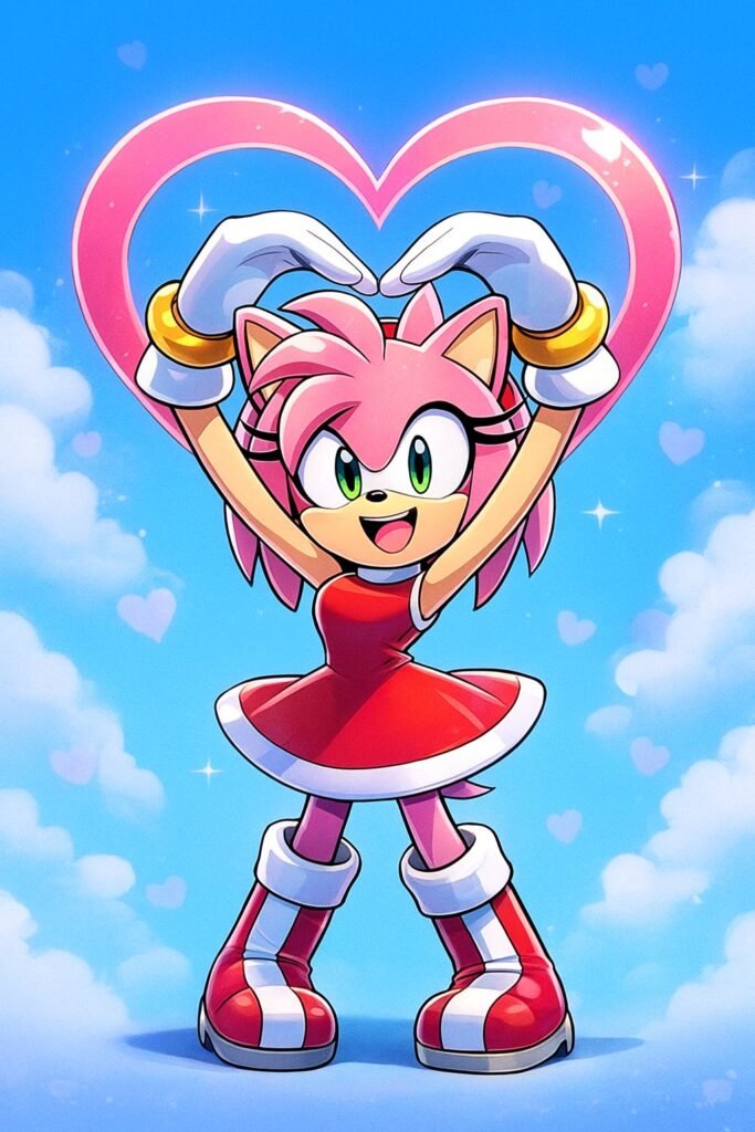 Amy Rose Pfp Cutecore