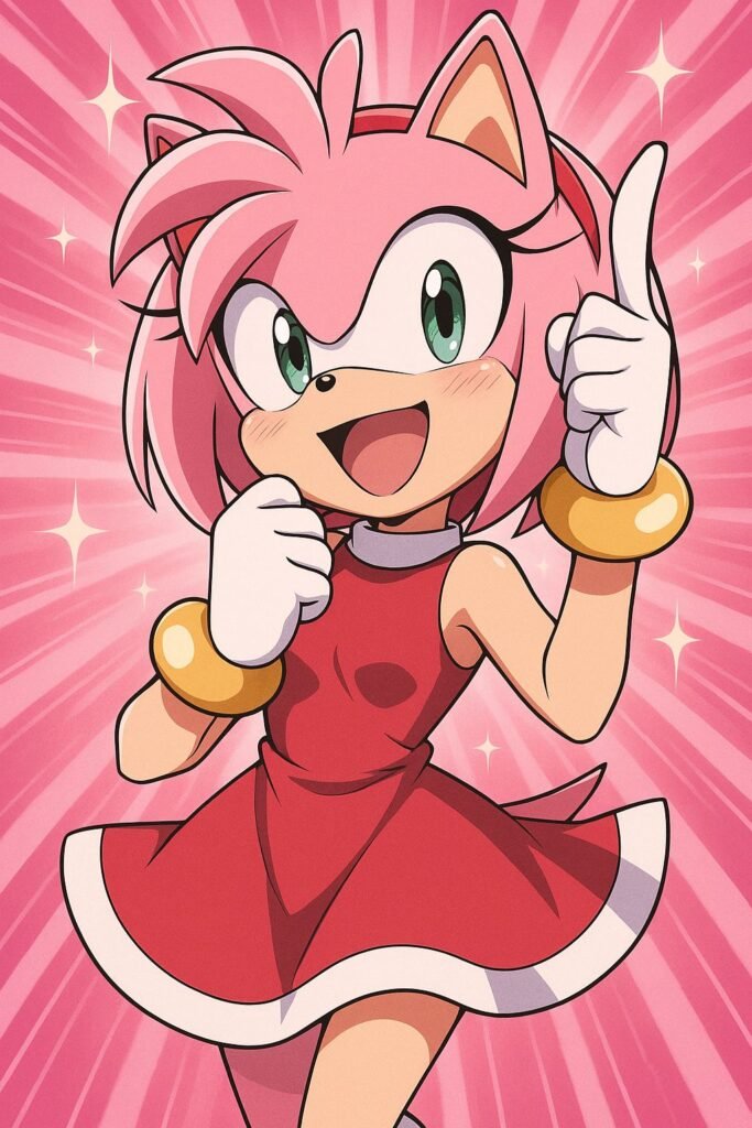 Amy Rose Pfp Cutecore