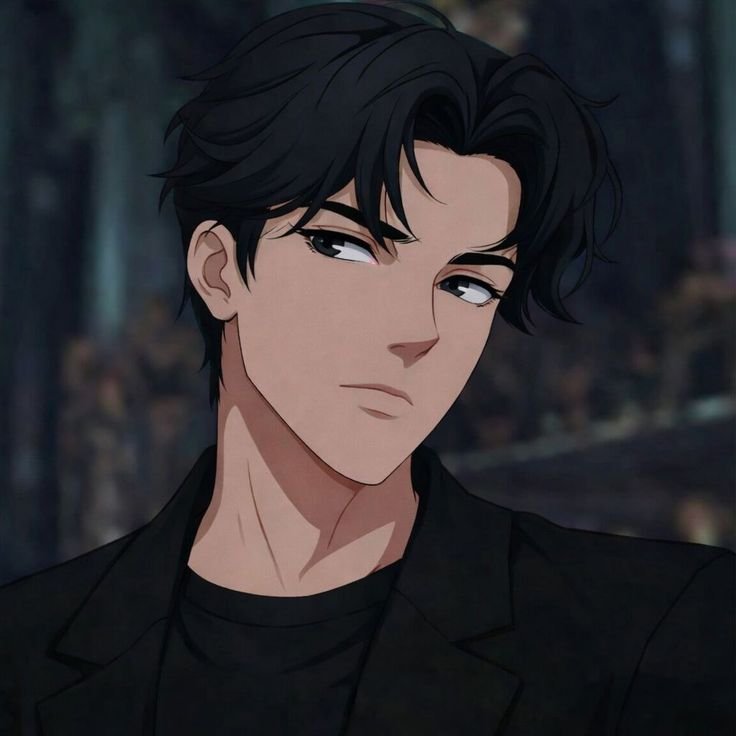 Anime Boy Pfp Aesthetic Black
