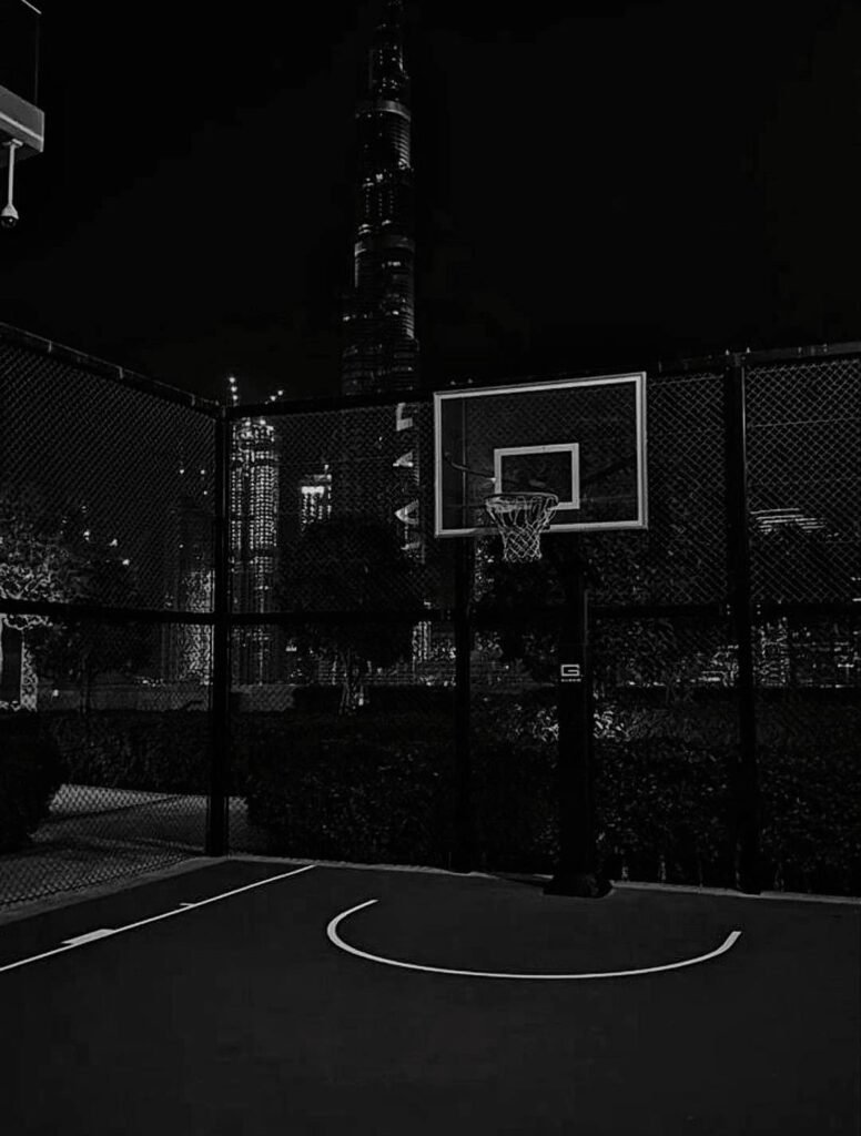 Basketball Pfp Black Court