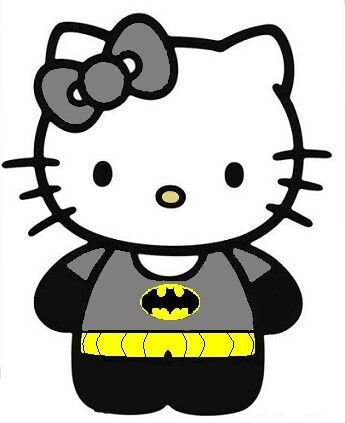 Batman Pfp Hello Kitty