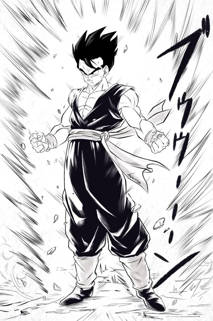 Beast Gohan Drawing