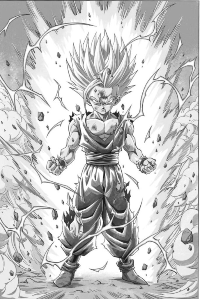 Beast Gohan Drawing