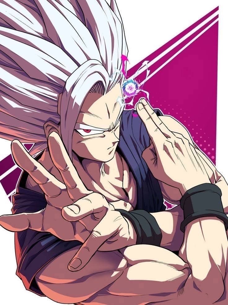 Beast Gohan Manga Panel Colored