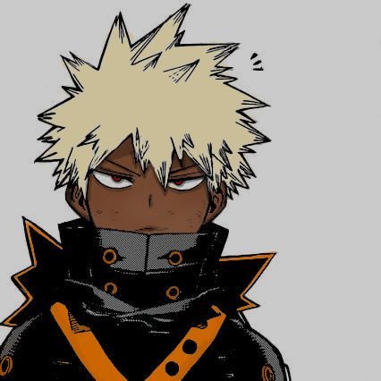 Black Bakugo Pfp