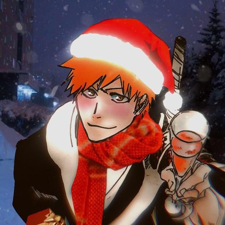 Bleach Anime Christmas Pfp