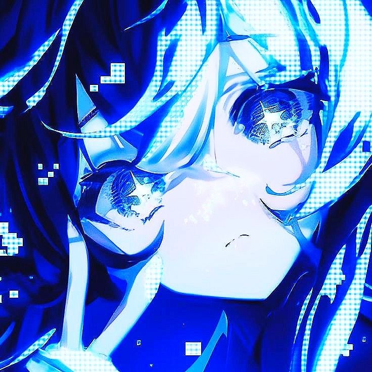 Blue Pfp Anime