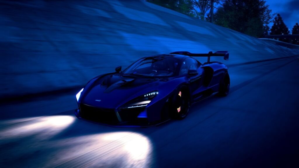 Blue Pfp Car