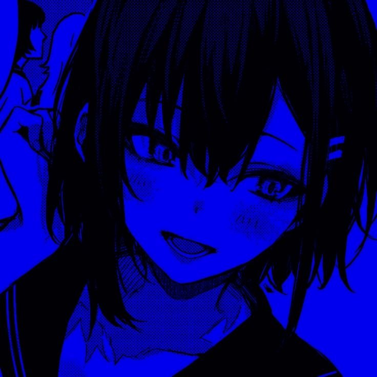 Blue Pfp Girl