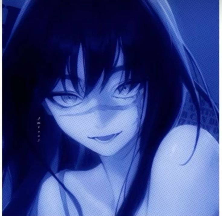 Blue Pfp Girl