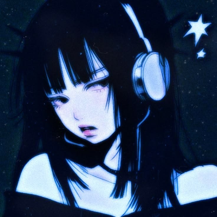 Blue Pfp Girl
