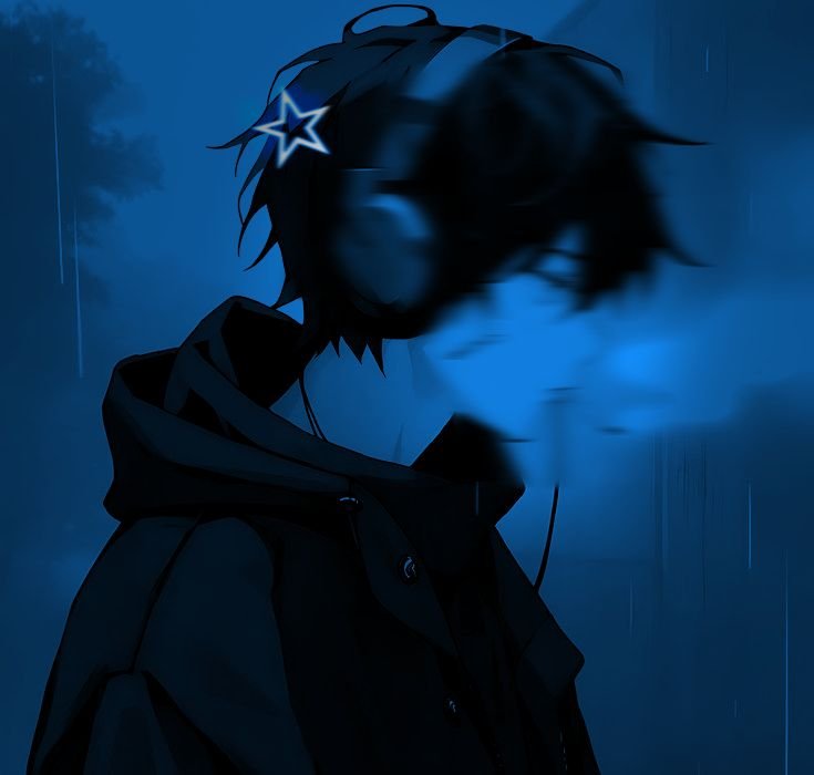 Blue Pfp Y2K