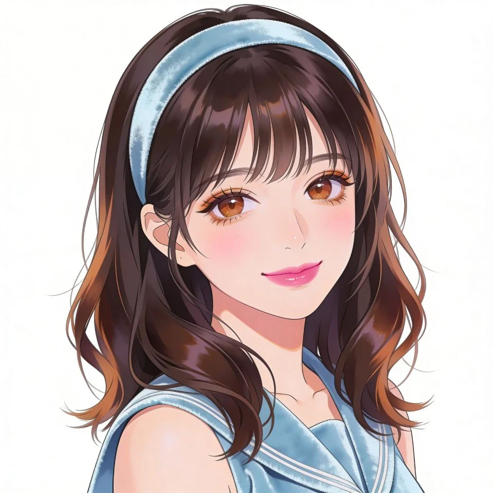 Blue Preppy PFP