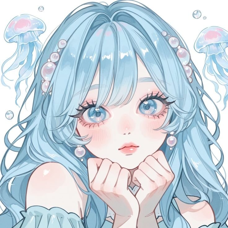 Blue Preppy PFP