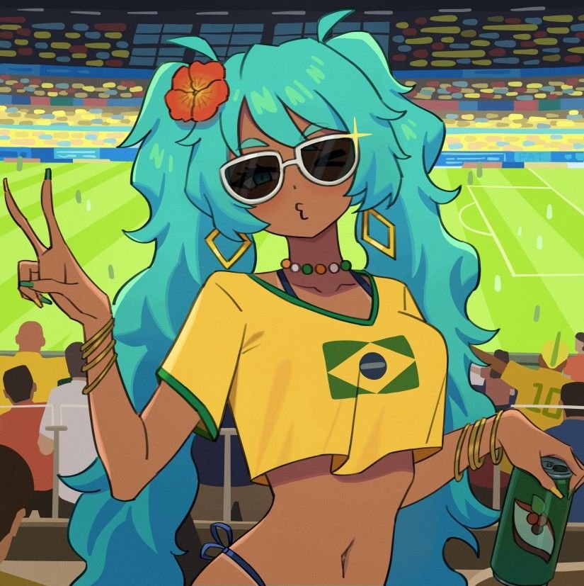 Brazilian Hatsune Miku Pfp
