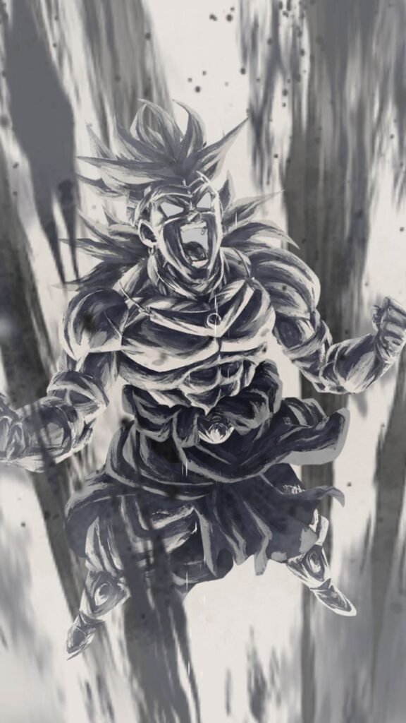 Broly Drawing
