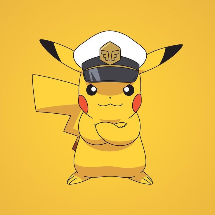 Captain Pikachu PFP