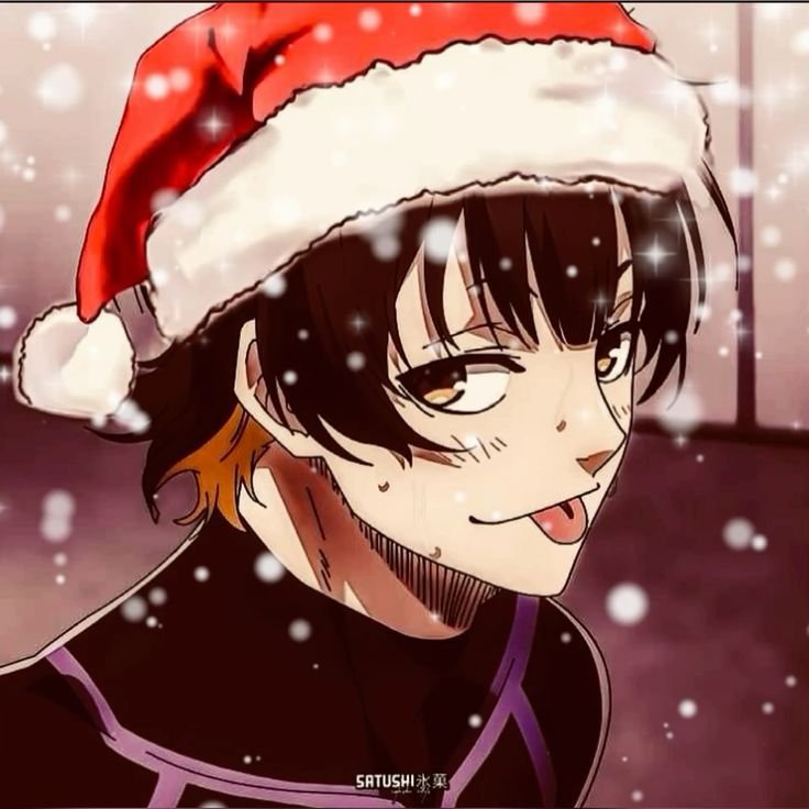 Christmas Blue Lock Pfp