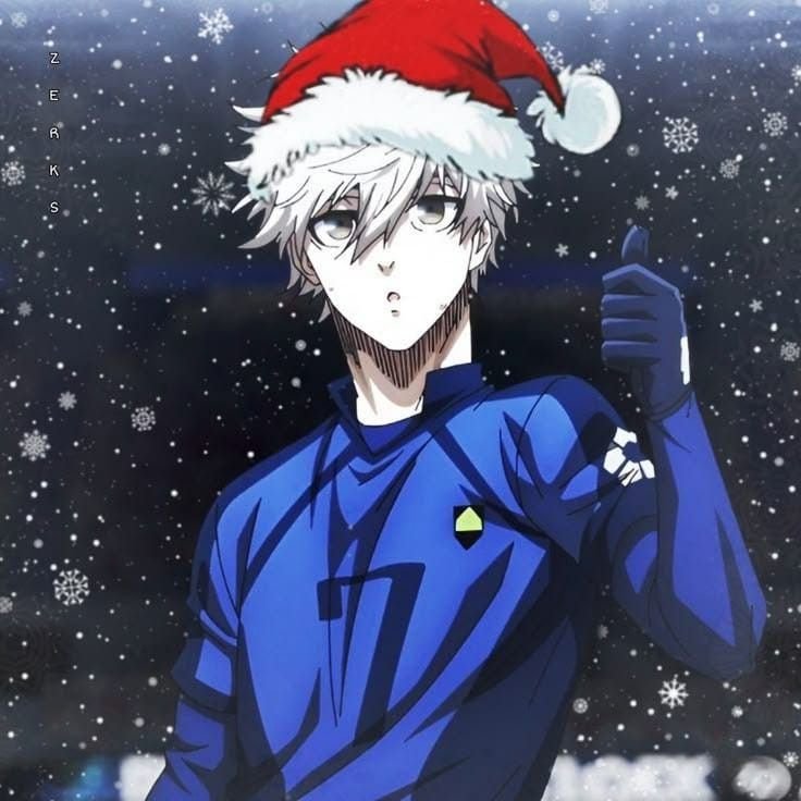 Christmas Blue Lock Pfp