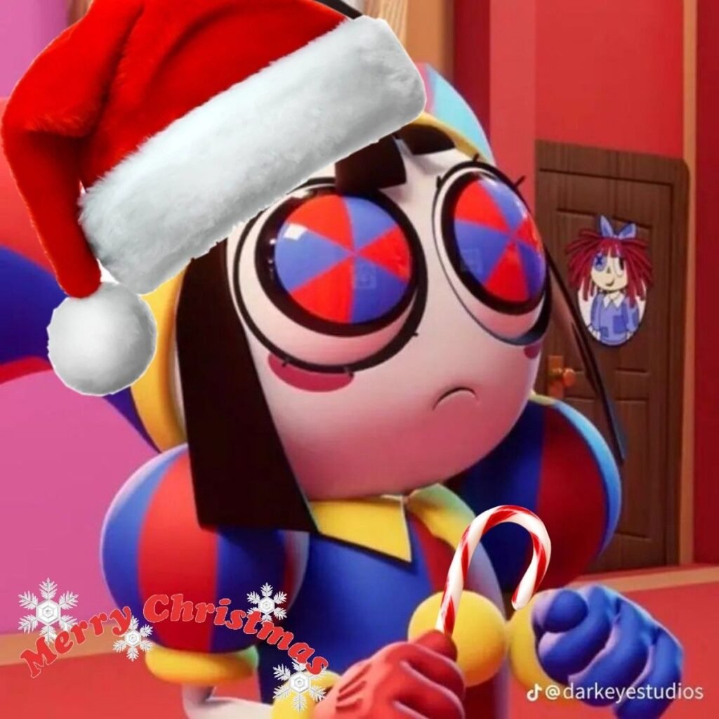 Christmas Pomni PFP