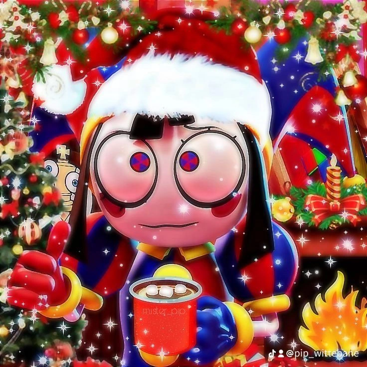 Christmas Pomni PFP