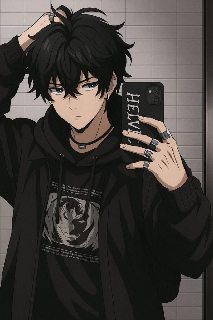 Emo Pfp Boy and Aesthetic Emo PFP Boy