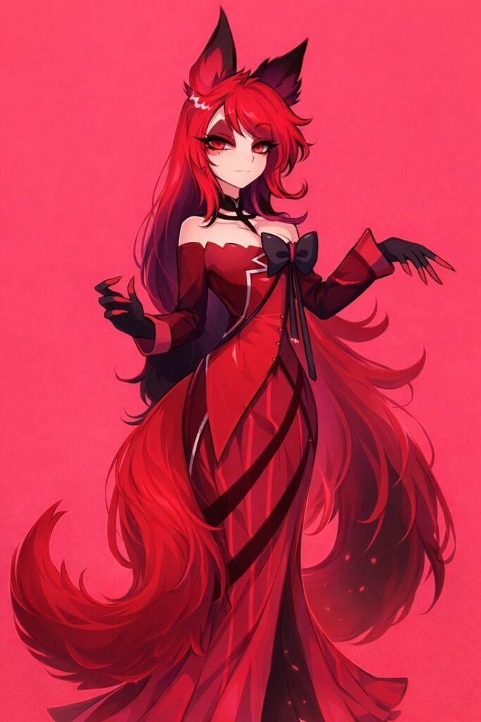 Female Alastor Pfp