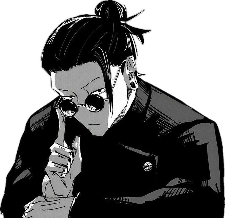 Geto PFP Black and White