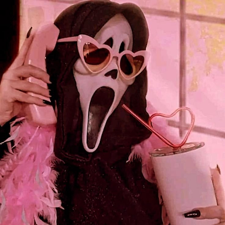 Ghost Face Pfp Girl