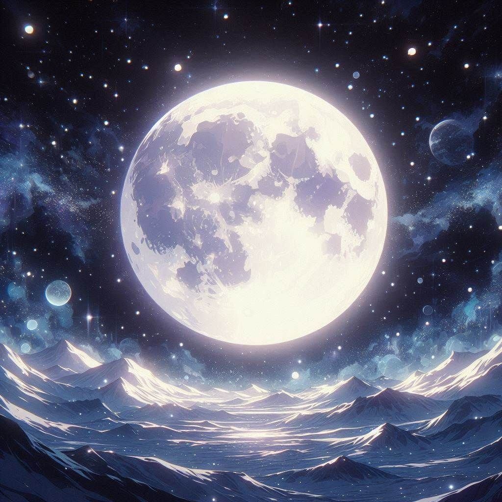 Glowing Moon PFP