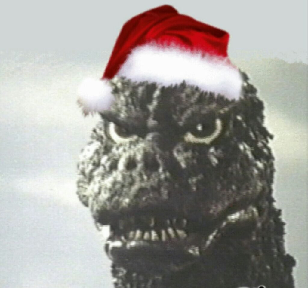 Godzilla Christmas PFP