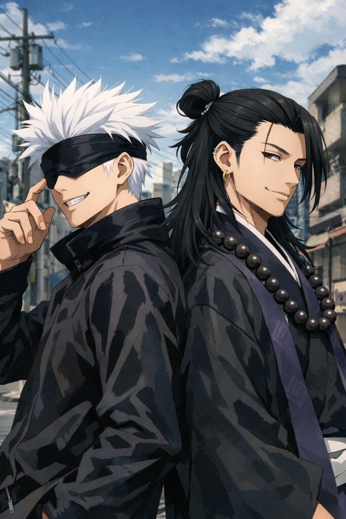 Gojo and Geto PFP