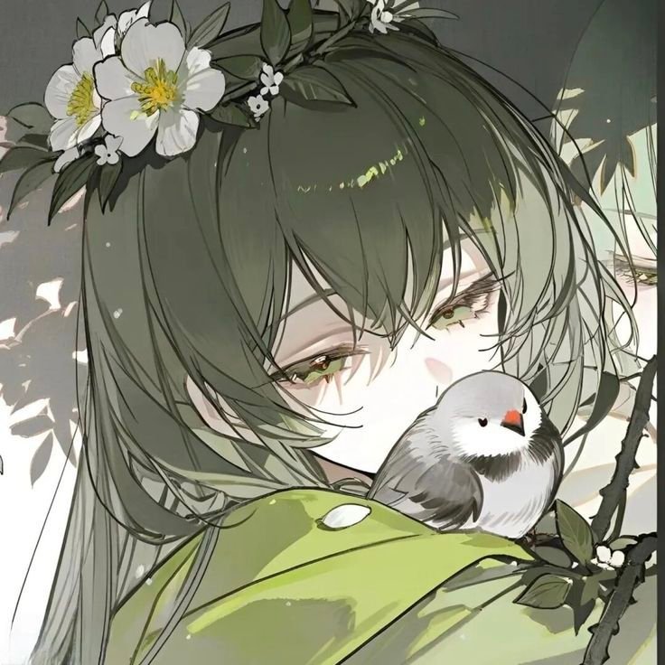 Green Pfp Anime