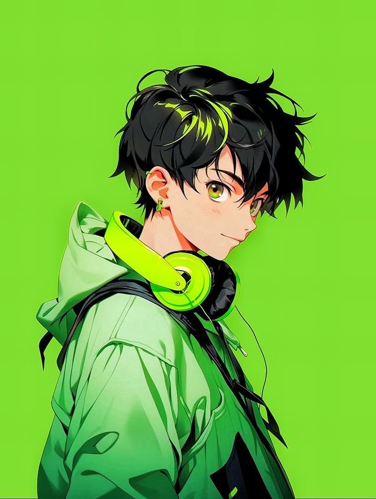 Green Pfp Boy