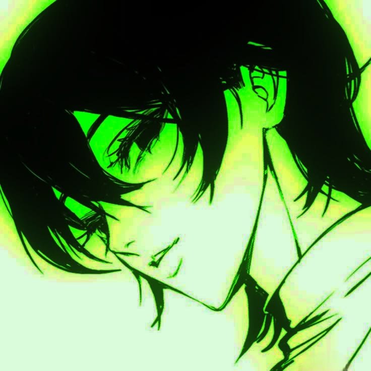 Green Pfp Y2K
