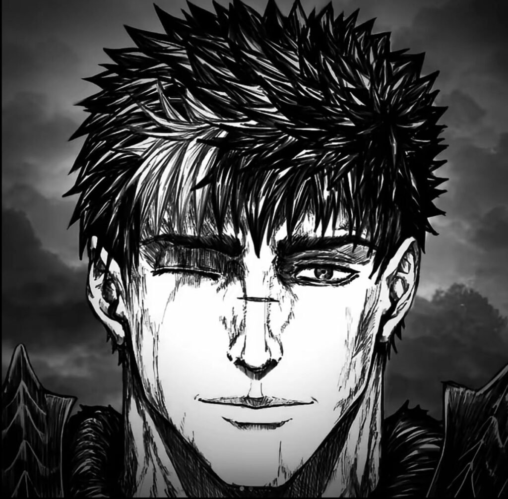 Guts Pfp Black And White