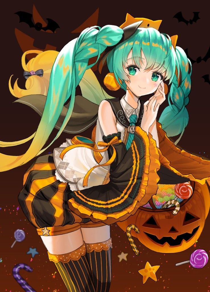 Halloween Hatsune Miku Pfp
