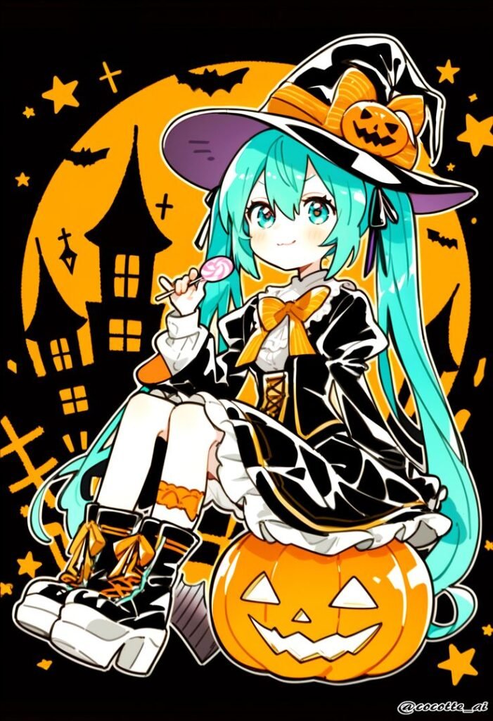 Halloween Hatsune Miku Pfp