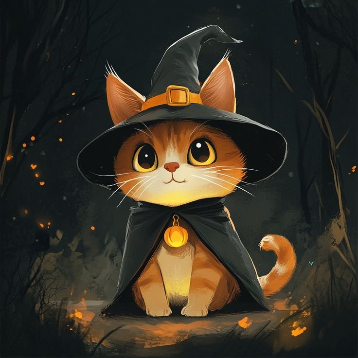 Halloween Pfp Cat