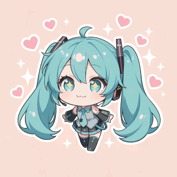 Hatsune Miku Pfp Chibi