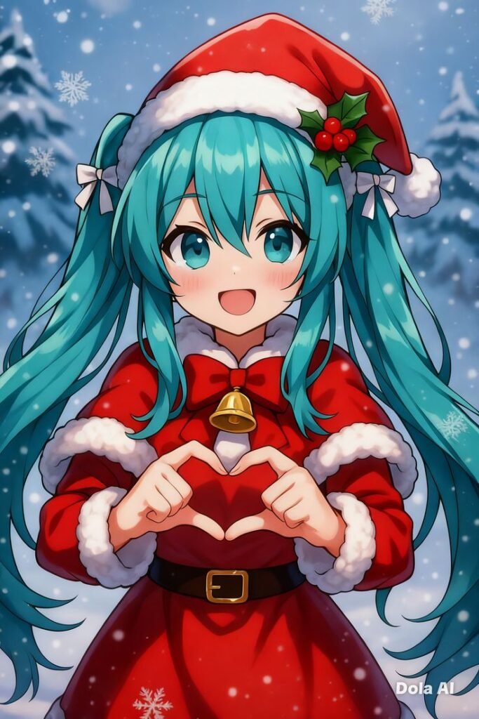 Hatsune Miku Pfp Christmas