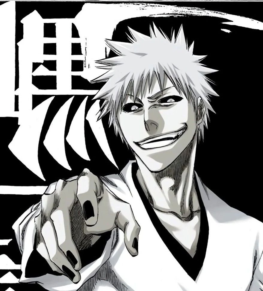 Ichigo Pfp Black And White
