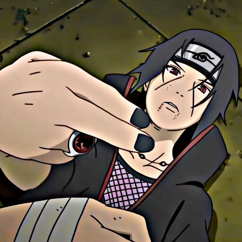 Itachi Pfp Manga Colored