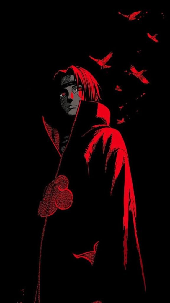 Itachi Pfp Red