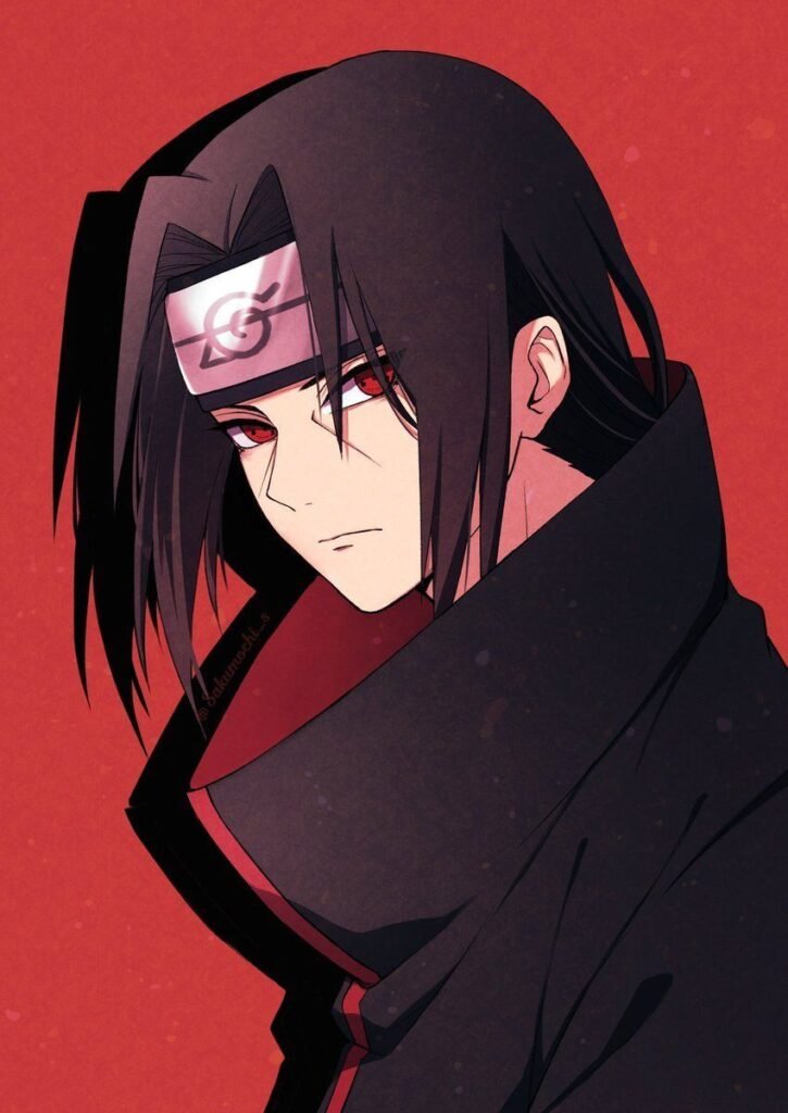 Itachi Pfp Red